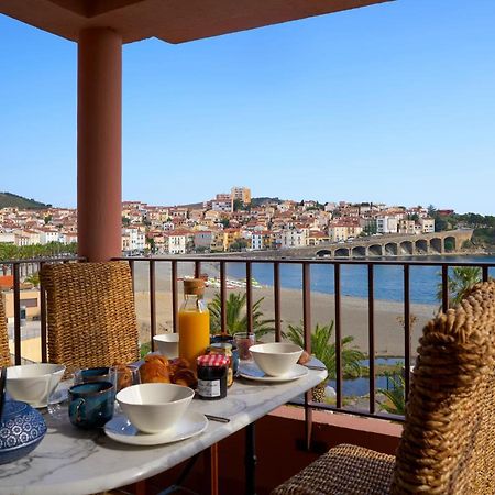 Vue Mer Panoramique Exceptionnelle L T2 Mezzanine Luxueux Banyuls-sur-Mer Extérieur photo