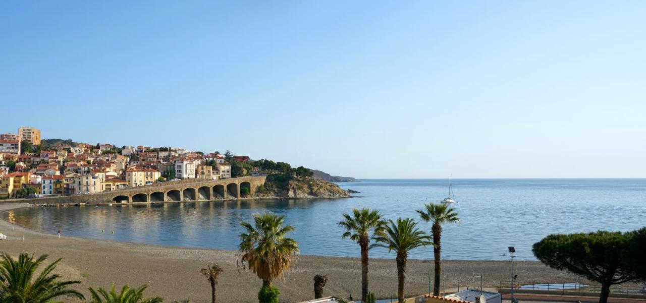 Vue Mer Panoramique Exceptionnelle L T2 Mezzanine Luxueux Banyuls-sur-Mer Extérieur photo