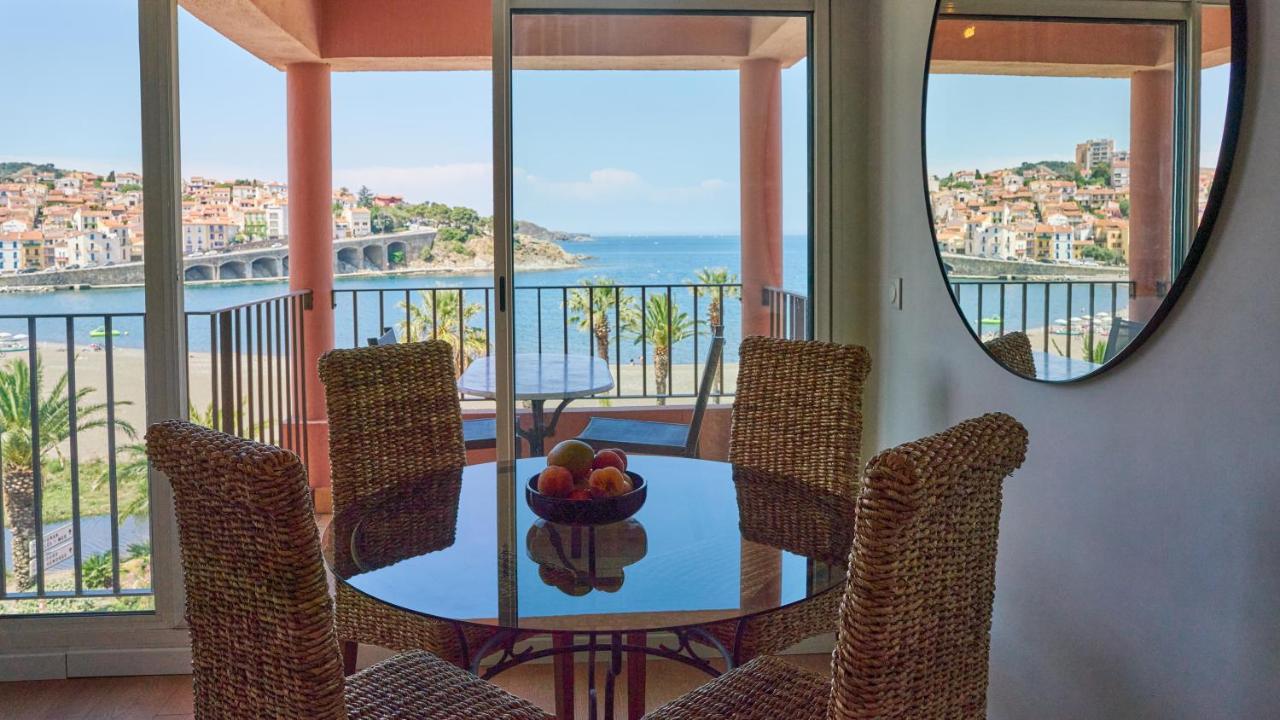 Vue Mer Panoramique Exceptionnelle L T2 Mezzanine Luxueux Banyuls-sur-Mer Extérieur photo