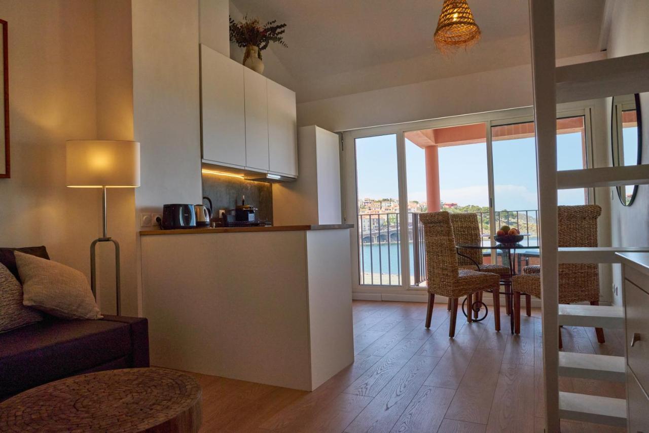 Vue Mer Panoramique Exceptionnelle L T2 Mezzanine Luxueux Banyuls-sur-Mer Extérieur photo