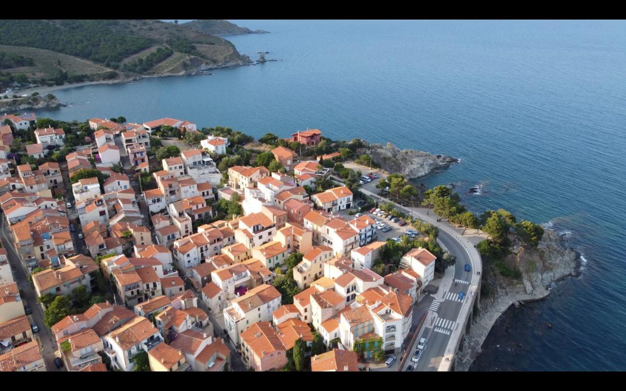 Vue Mer Panoramique Exceptionnelle L T2 Mezzanine Luxueux Banyuls-sur-Mer Extérieur photo