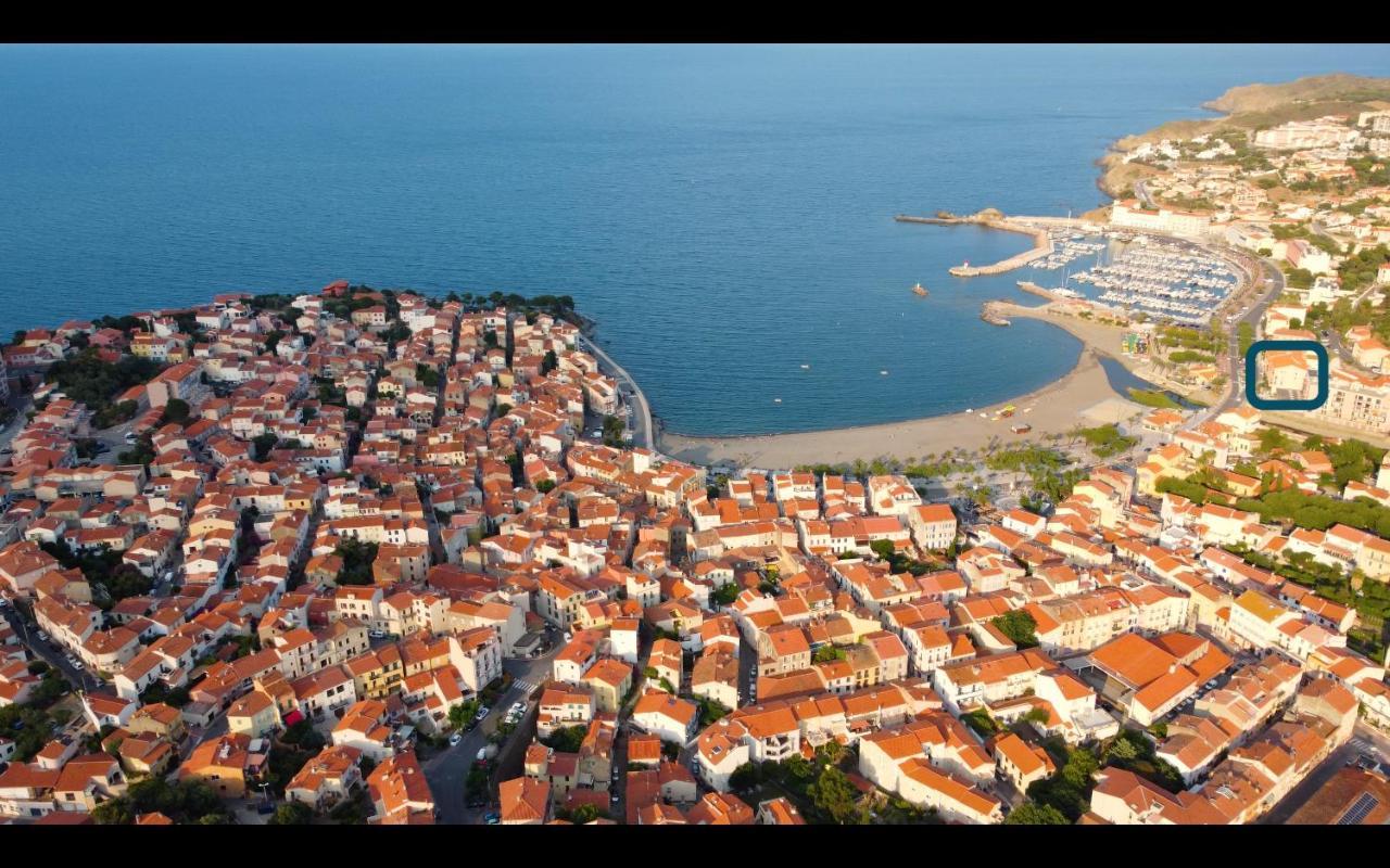 Vue Mer Panoramique Exceptionnelle L T2 Mezzanine Luxueux Banyuls-sur-Mer Extérieur photo